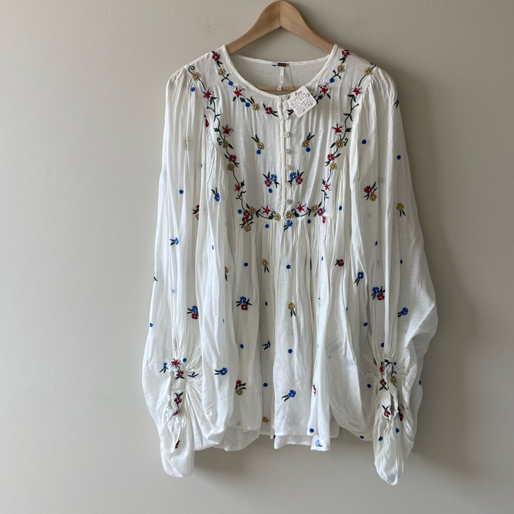 Free People Peasant Blouse